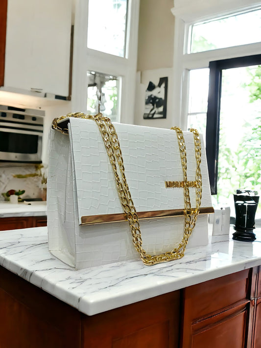 Ivory Elegance Tote